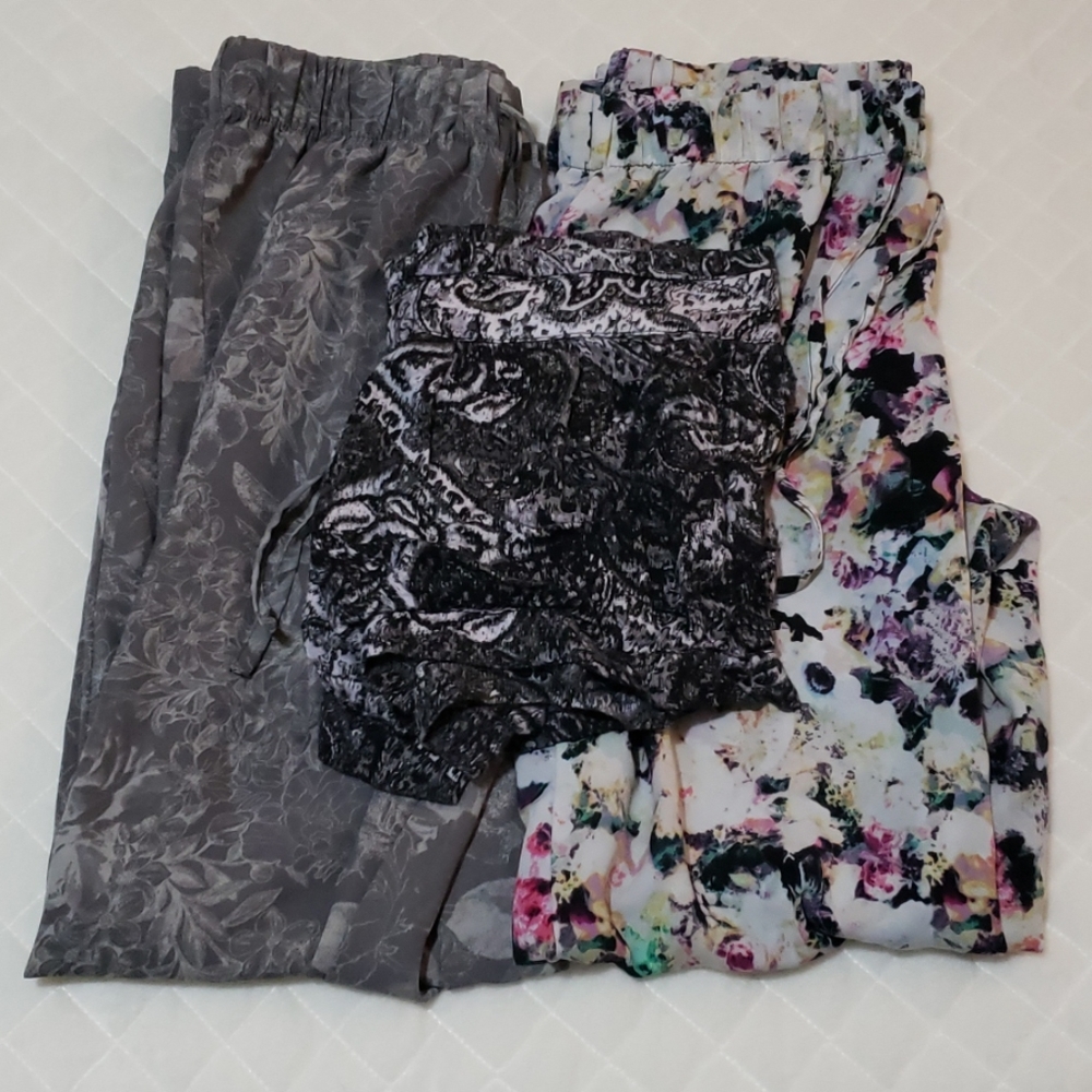 3 Pairs of PJ Bottoms